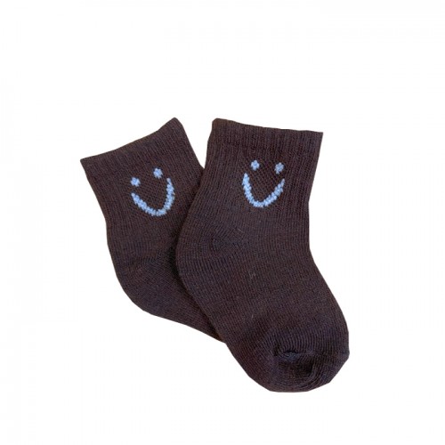  Βρεφικά Πατουσάκια Καλτσάκια Socks smile chocolat-8772